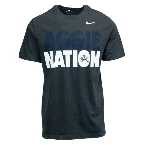 Aggie Nation Aggie Bull Nike Men's Short-Sleeve T-Shirt Graphite